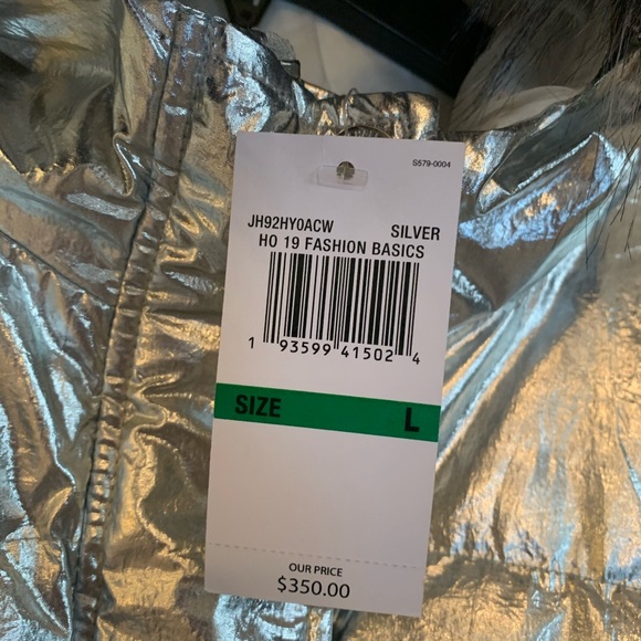 Michael Kors puffer short coat w belt new w tags - Picture 3 of 9